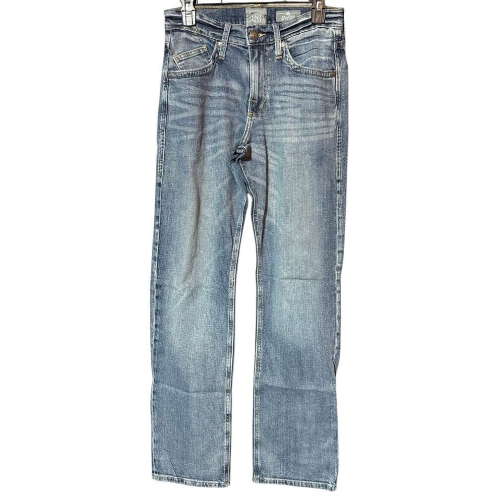 Rock & Republic Straight Fit Medium Light Wash Blue Jeans Men’s 29/34